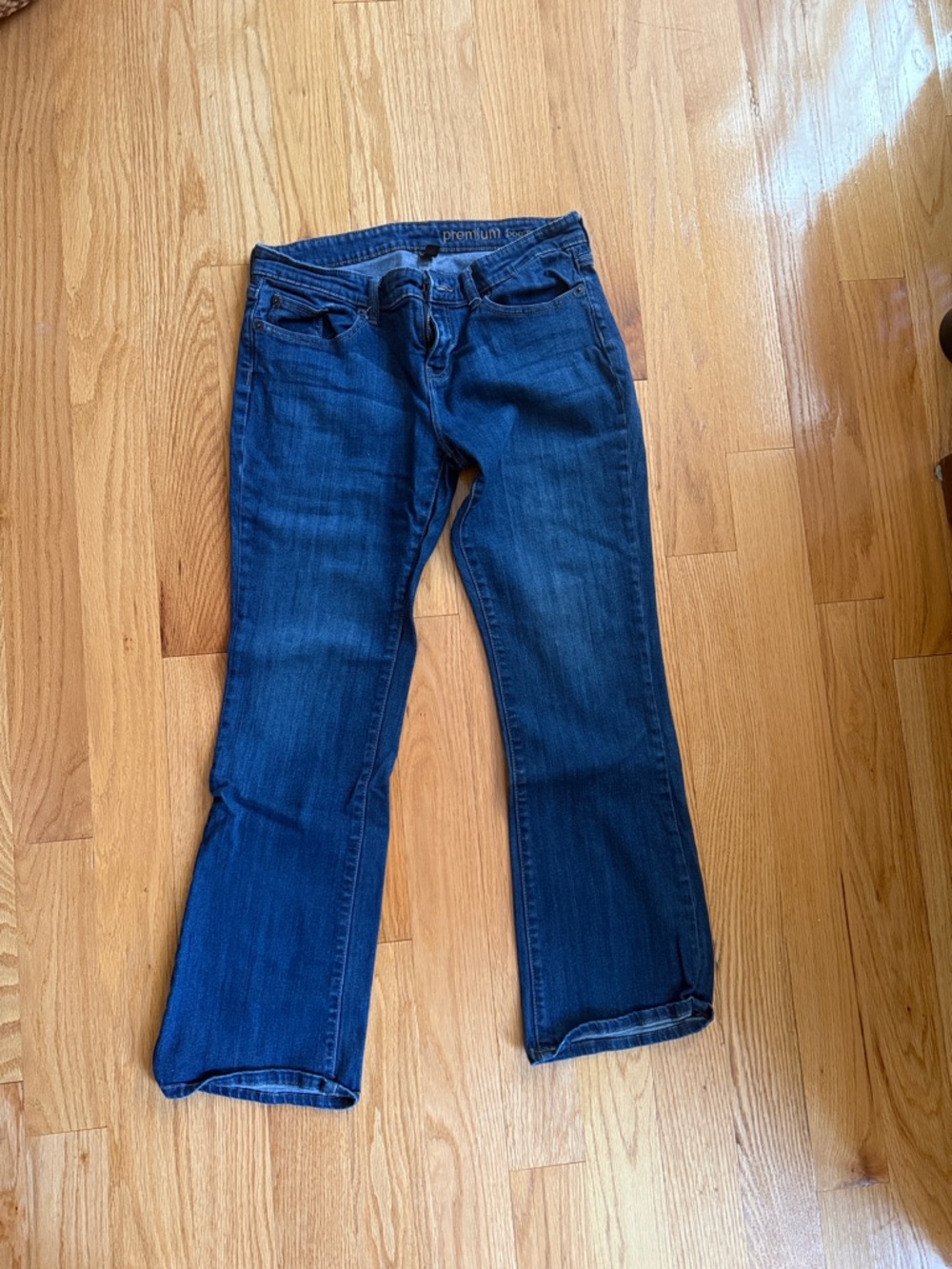 GAP Women's Dark Blue Flare Jeans